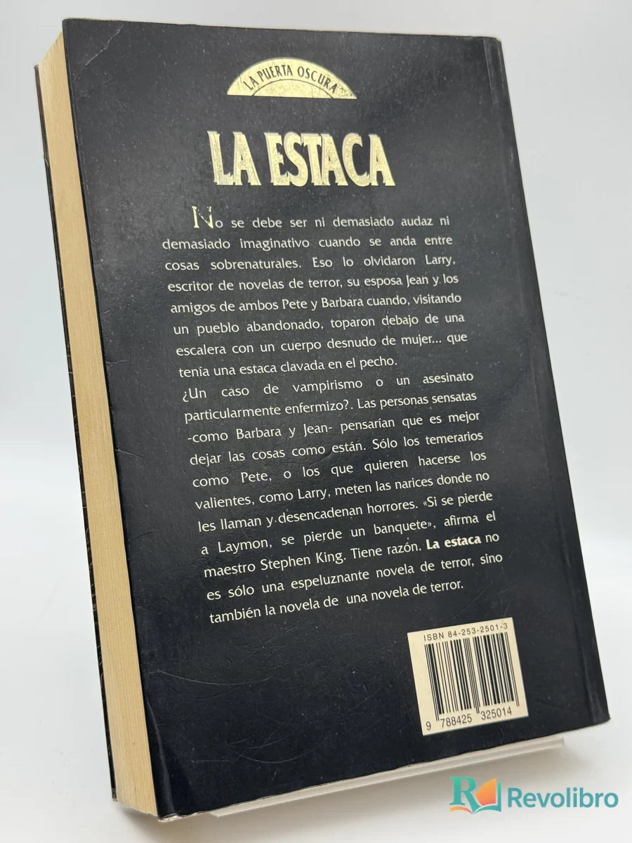 Foto 3 de La Estaca de Richard Laymon, libro de segunda mano
