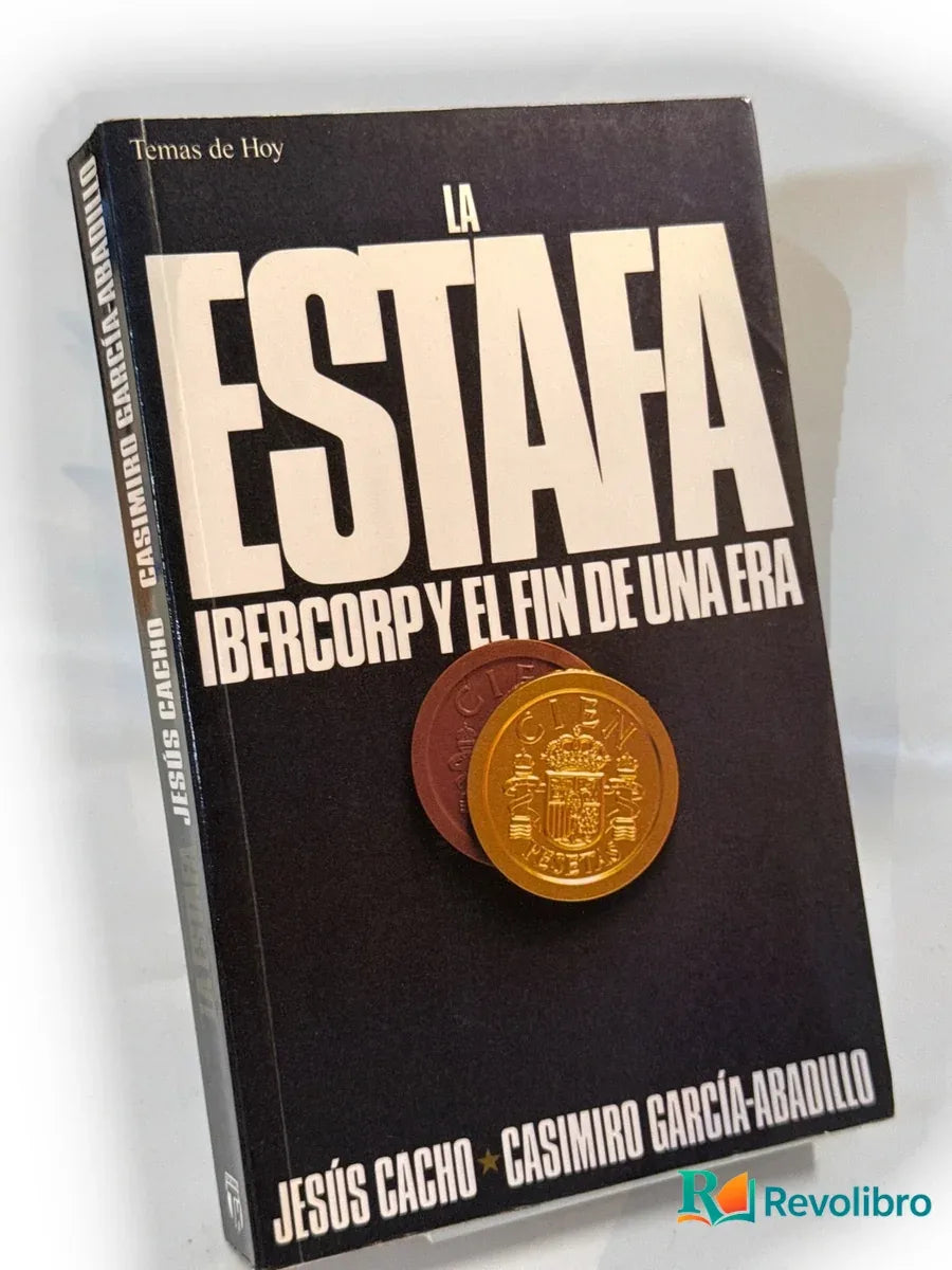 Portada de La estafa - 1ª edición de Jesus Cacho, libro de segunda mano