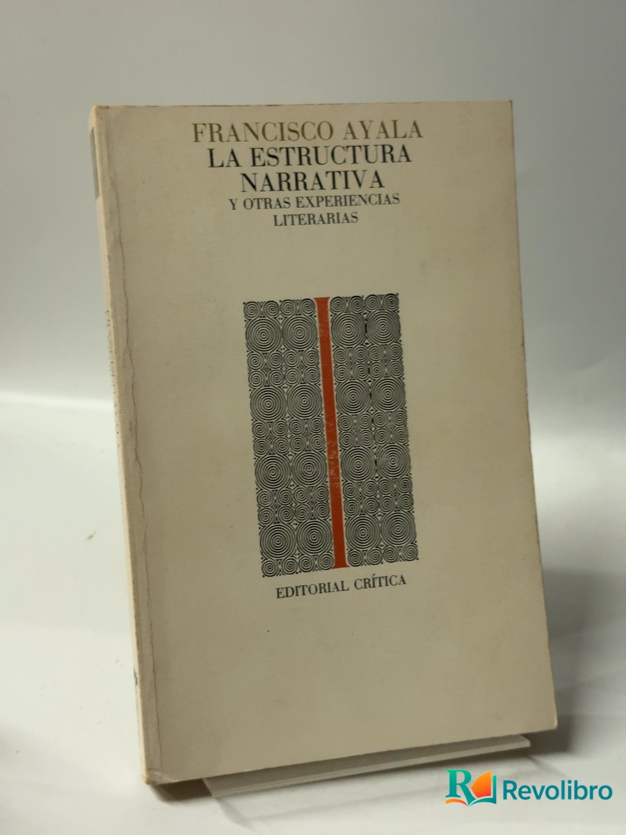 Portada de La estructura narrativa de Francisco Ayala, libro de segunda mano