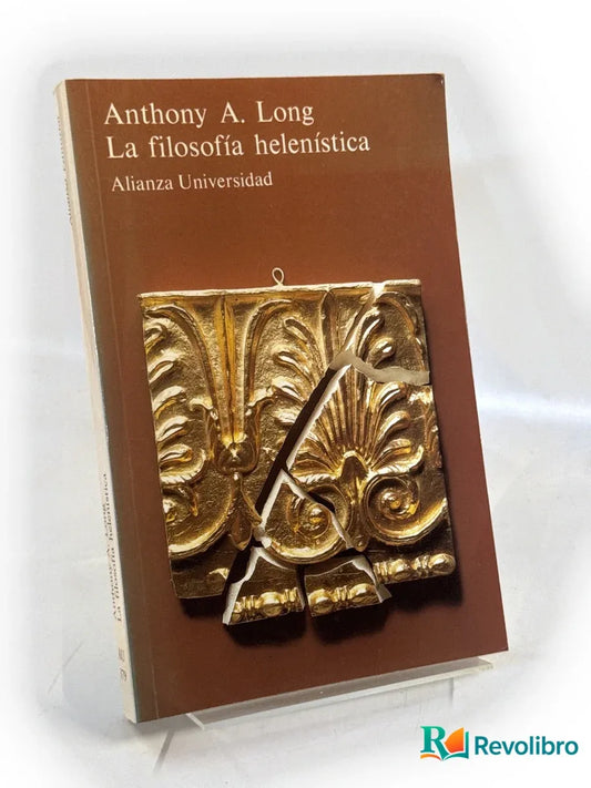 Portada de La filosofía helenística de Anthony A. Long, libro de segunda mano