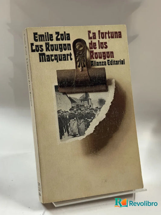 Portada de La fortuna de los Rougon de Emile Zola, libro de segunda mano