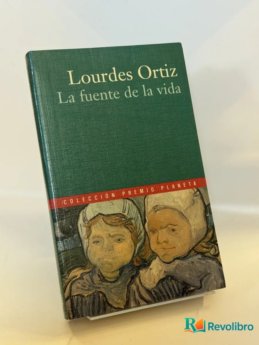 Portada de La fuente de la vida de Lourdes Ortiz, libro de segunda mano