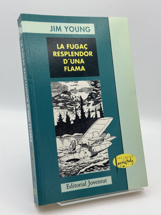 Portada de La fugaç resplandor d'una flama de Jim Young, libro de segunda mano