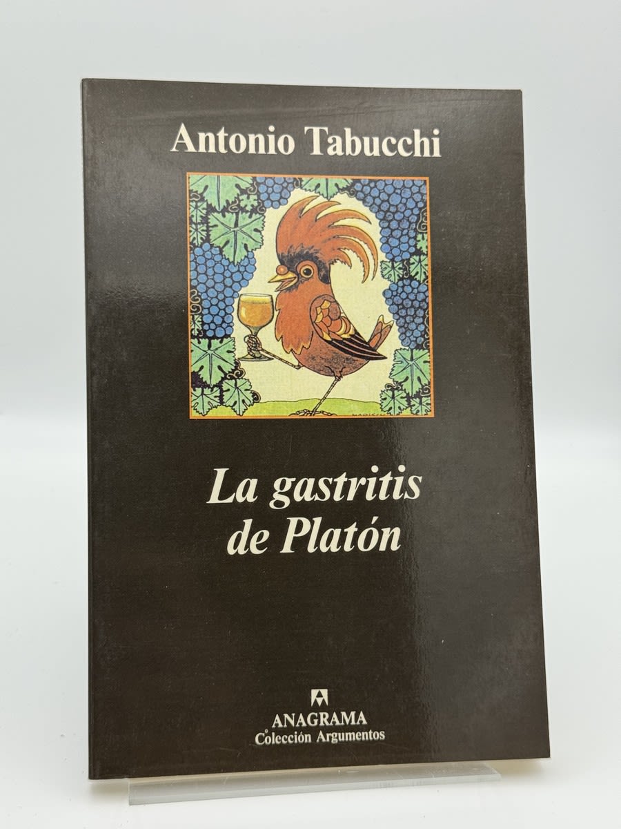 La Gastritis de Platon - Antonio Tabucchi - Portada