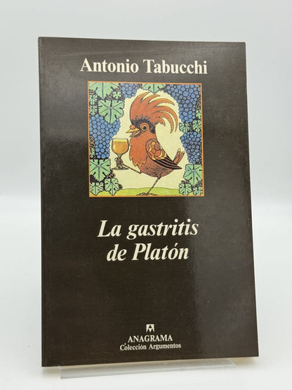 La Gastritis de Platon - Antonio Tabucchi - Portada