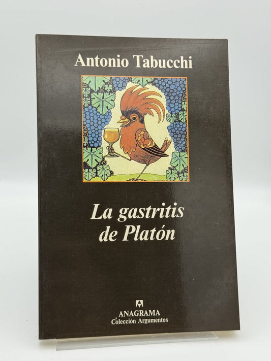 La Gastritis de Platon - Antonio Tabucchi - Portada