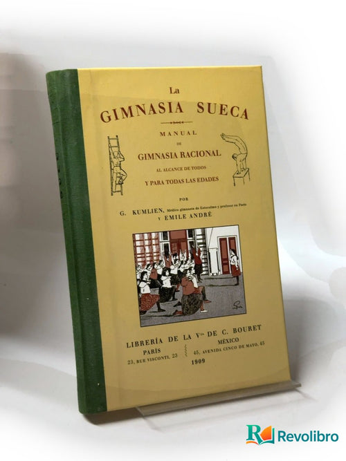 Portada de La gimnasia sueca de G. Kumlien, libro de segunda mano
