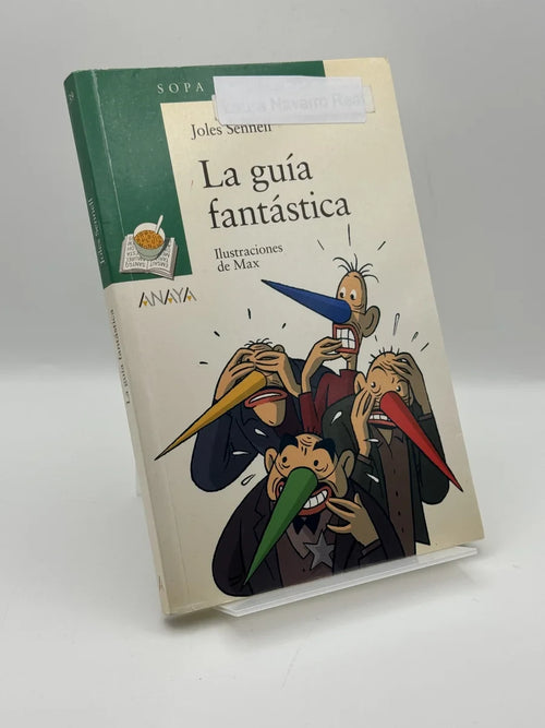 Portada de La guía fantástica de Joles Sennell, libro de segunda mano