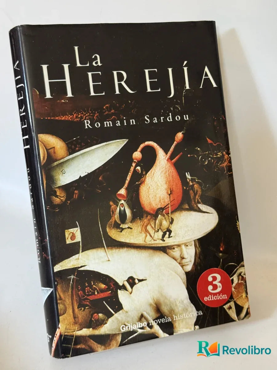 Portada de La Herejía de Romain Sardou, libro de segunda mano