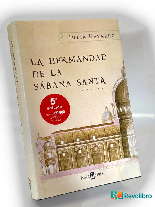 Portada de La hermandad de la sábana santa de Julia Navarro, libro de segunda mano