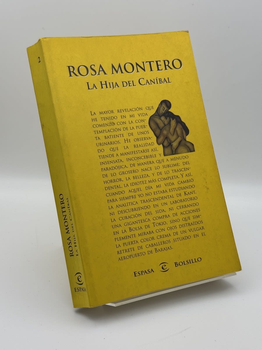 Portada de La hija del caníbal de Rosa Montero, libro de segunda mano