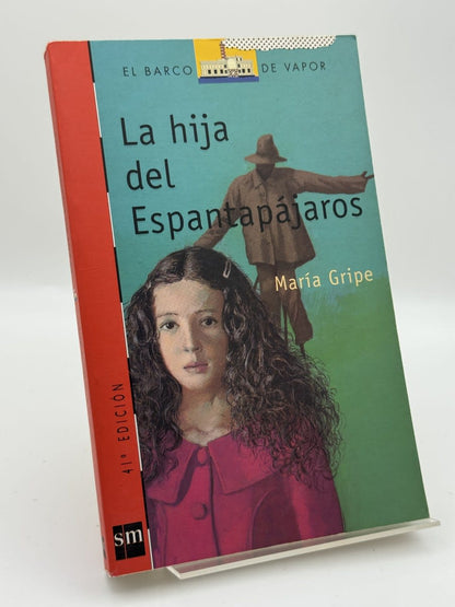 Portada de La hija del espantapájaros de Maria Gripoe, libro de segunda mano