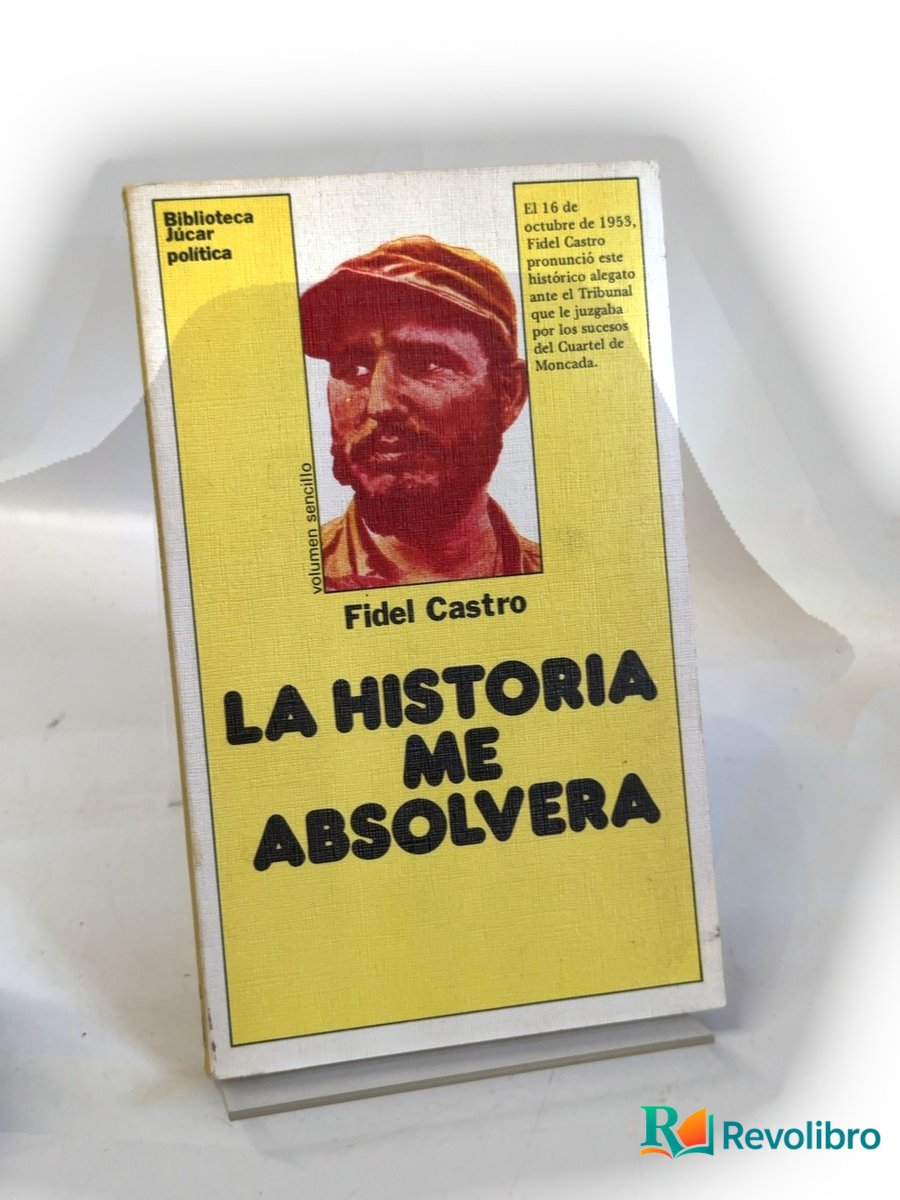Portada de La historia me absolverá de Fidel Castro, libro de segunda mano