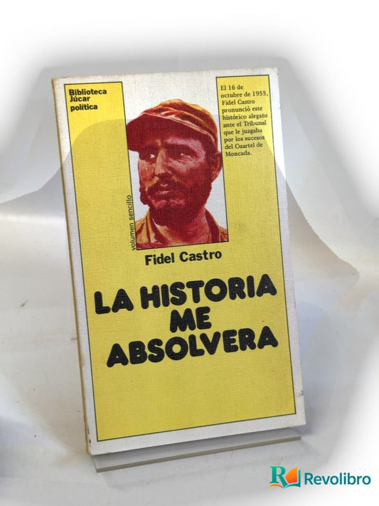Portada de La historia me absolverá de Fidel Castro, libro de segunda mano