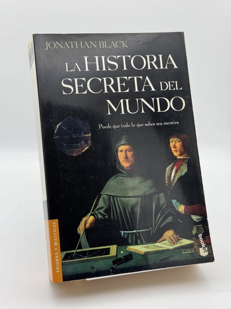 Portada de La historia secreta del mundo de Jonathan Black, libro de segunda mano