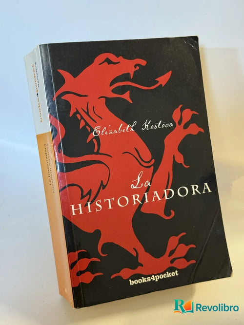 Portada de La historiadora de Elizabeth Kostova, libro de segunda mano