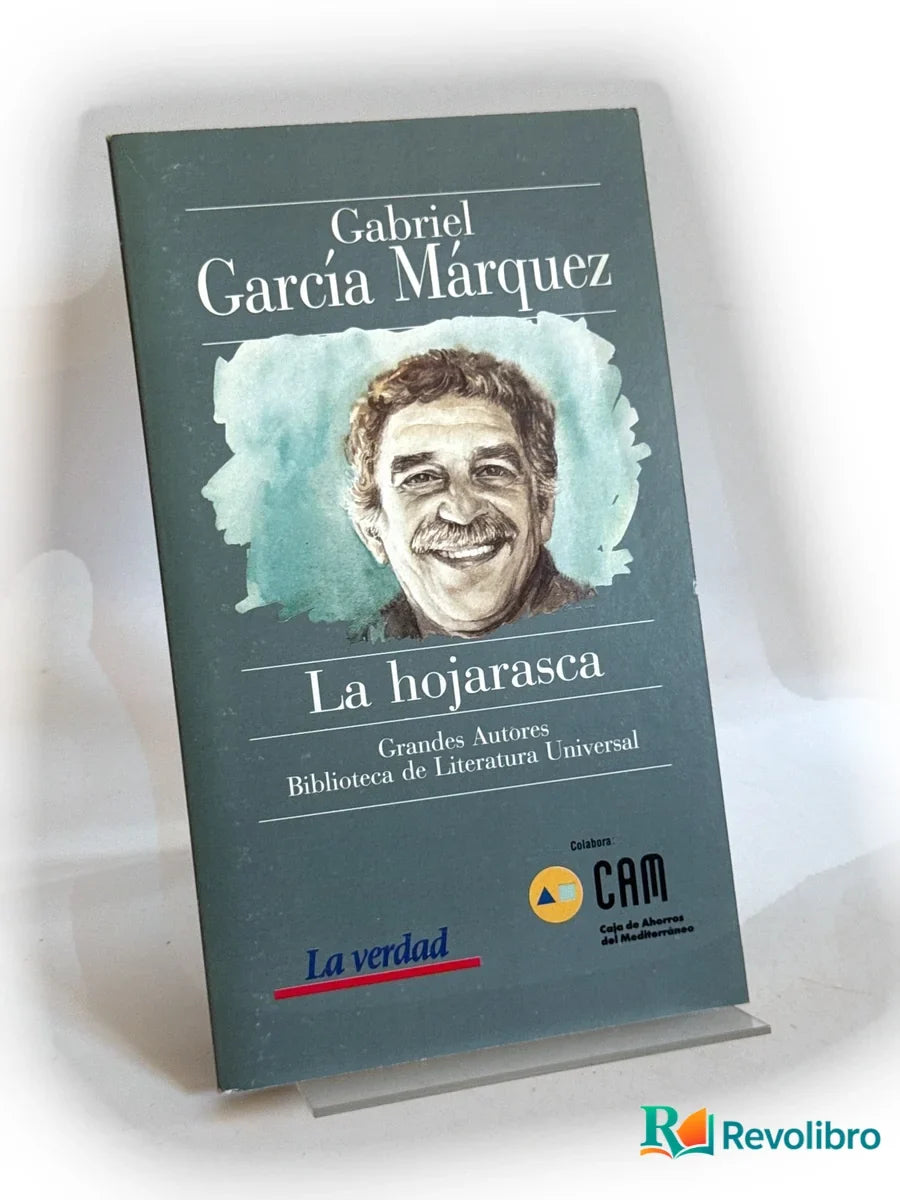 Portada de La hojarasca de Gabriel García Márquez, libro de segunda mano