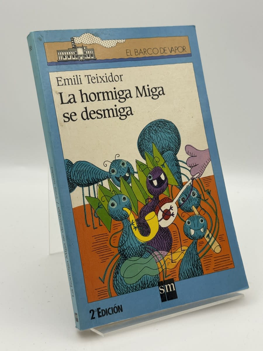 Portada de La hormiga Miga se desmiga de Emili Teixidor, libro de segunda mano