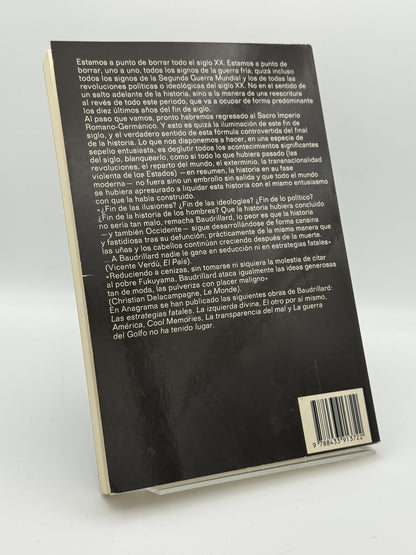 La Ilusion del Fin - Jean Baudrillard - Imagen 2