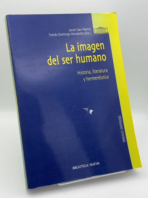 Portada de La imagen del ser humano de Javier San Martín, libro de segunda mano