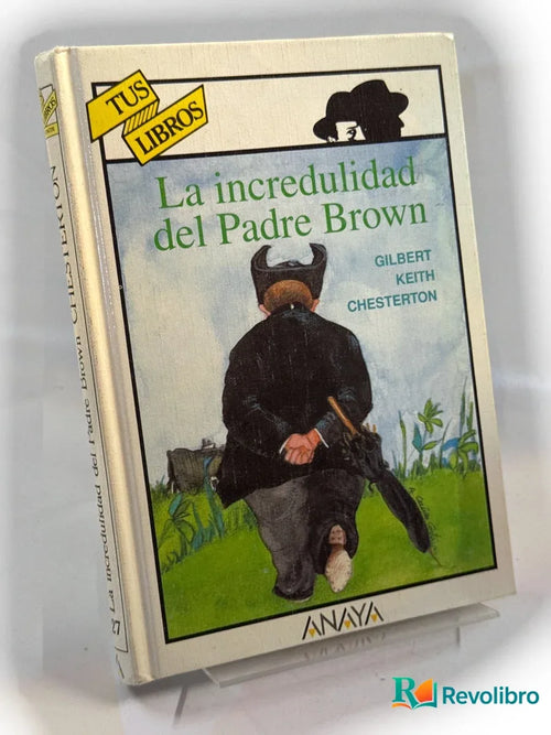 Portada de La incredulidad del Padre Brown de Gilbert Keith Chesterton, libro de segunda mano
