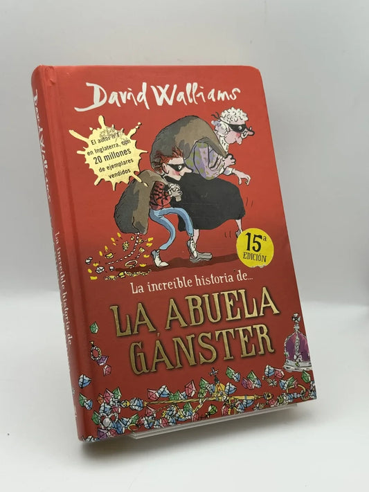 la increible historia de la abuela ganster de David Walliams | Libro segunda mano - Portada