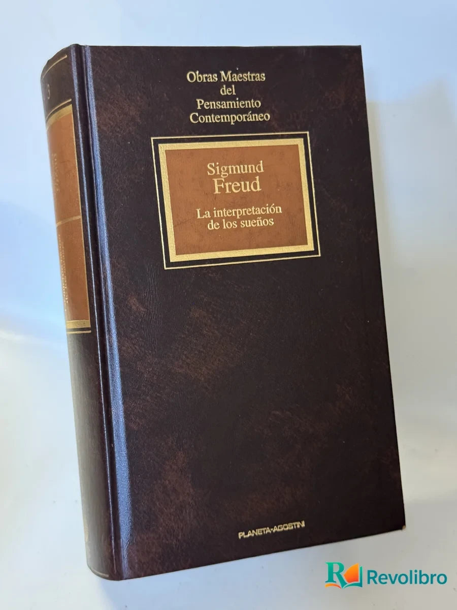 Portada de La interpretación de los sueños de Sigmund Freud, libro de segunda mano