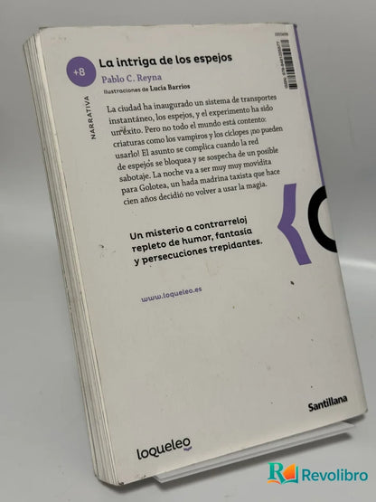 Foto 2 de La intriga de los espejos de Pablo C. Reyna, libro de segunda mano