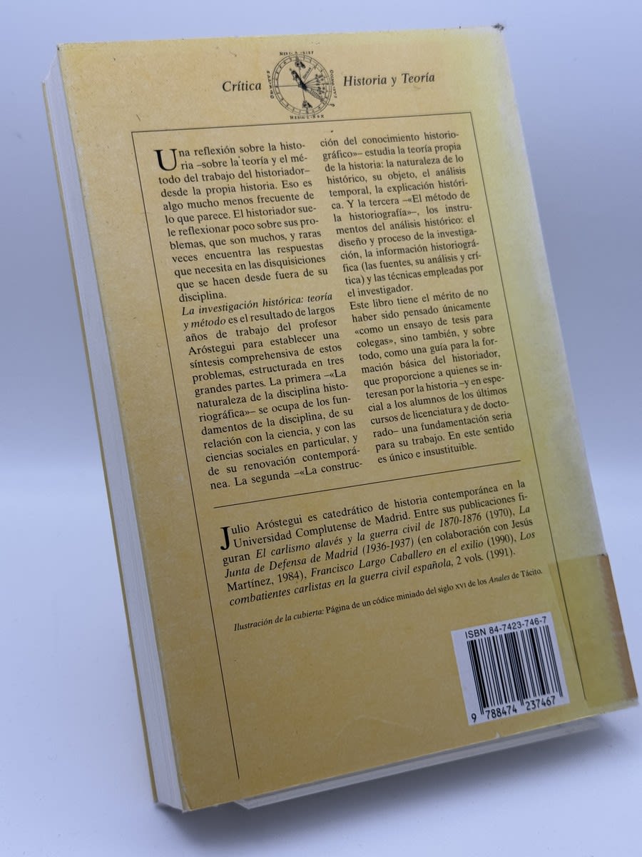 La investigación histórica - Julio Aróstegui - Imagen 2