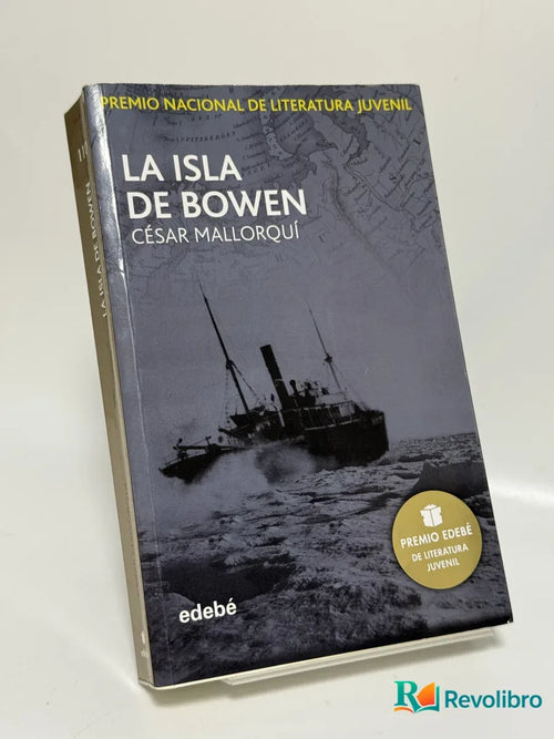Portada de La Isla de Bowen de César Mallorquí, libro de segunda mano