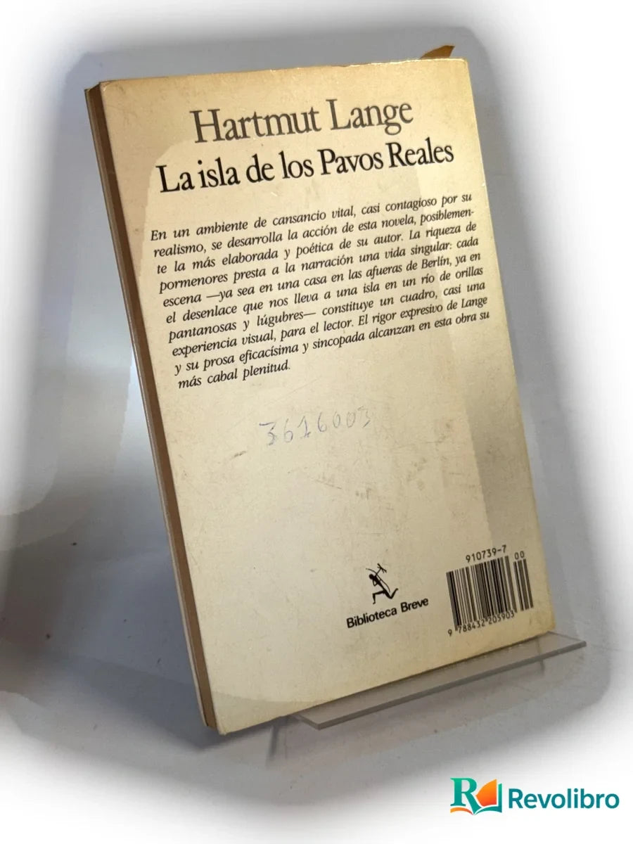 Foto 2 de La isla de los pavos reales - 1ª edición de Hartmut Lange, libro de segunda mano
