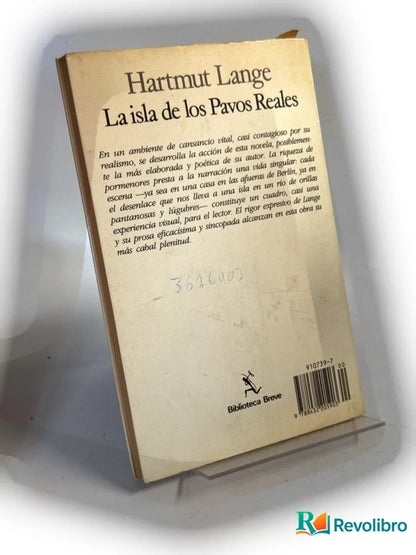 Foto 2 de La isla de los pavos reales - 1ª edición de Hartmut Lange, libro de segunda mano