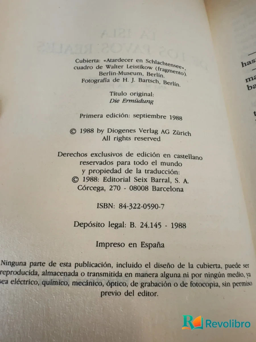 Foto 4 de La isla de los pavos reales - 1ª edición de Hartmut Lange, libro de segunda mano
