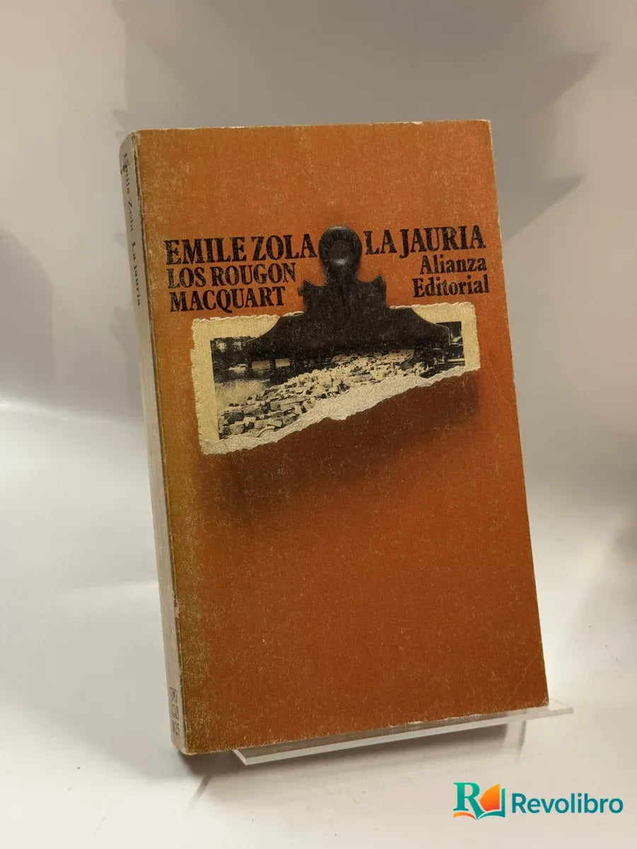Portada de La Jauría de Emile Zola, libro de segunda mano