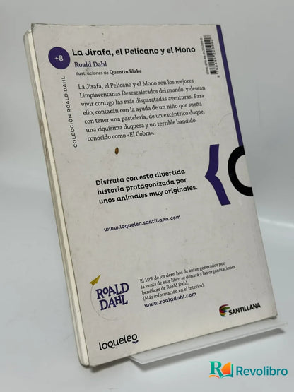 Foto 2 de La Jirafa, el Pelícano y el Mono de Roald Dahl, libro de segunda mano