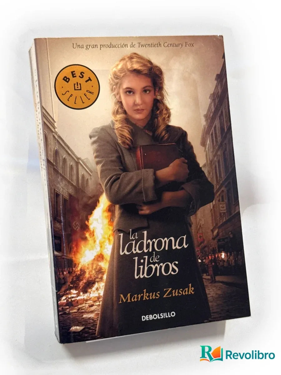 Portada de La ladrona de libros de Markus Zusak, libro de segunda mano