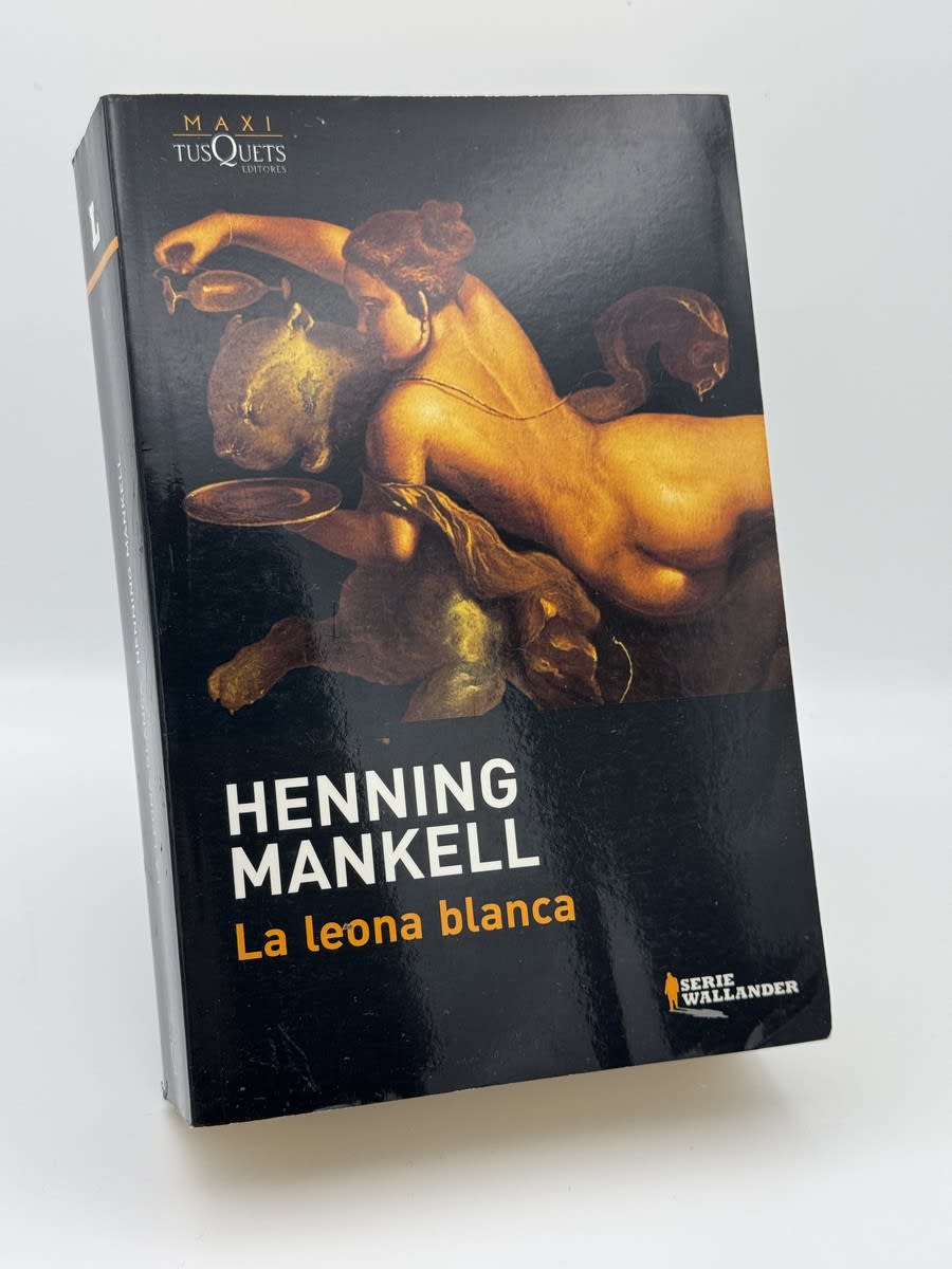 Portada de La leona blanca - Henning Mankell de Henning Mankell, libro de segunda mano