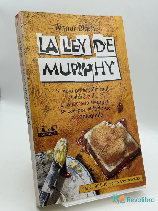 Portada de La Ley de Murphy de Arthur Bloch, libro de segunda mano