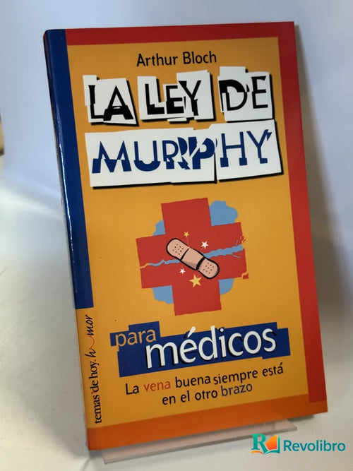 Portada de La ley de Murphy para médicos de Arthur Bloch, libro de segunda mano