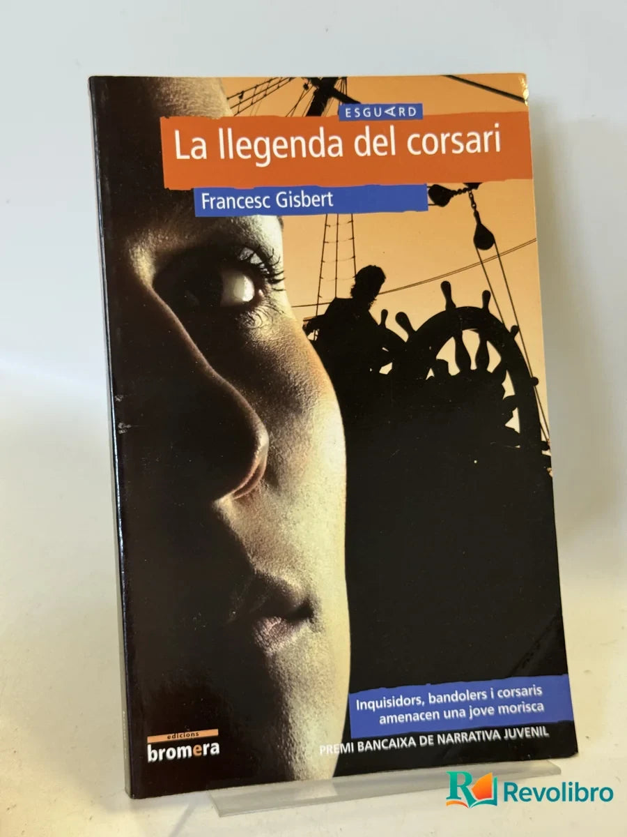 Portada de La leyenda del corsari de Francesc Gisbert, libro de segunda mano