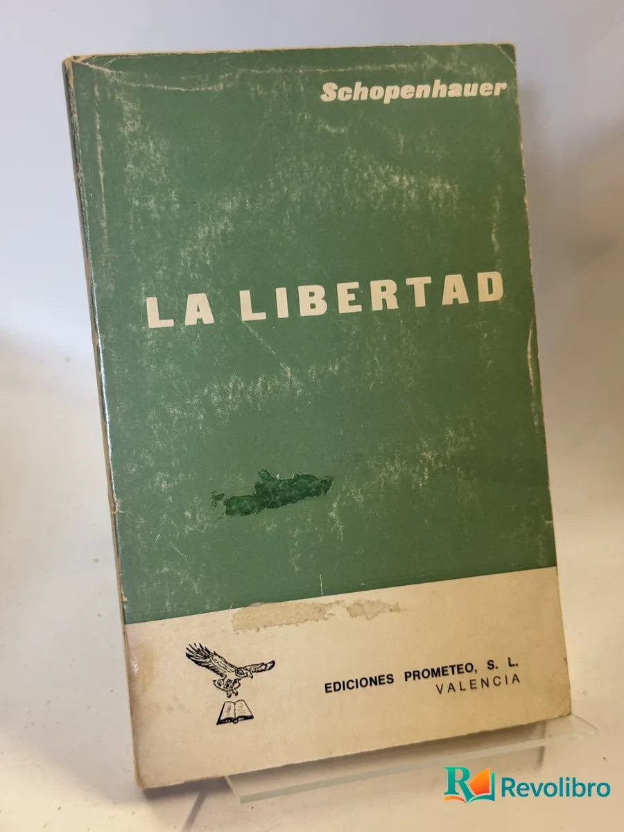 Portada de La Libertad de Schopenhauer, libro de segunda mano