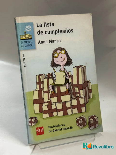 La lista de cumpleaños, libro de segunda mano