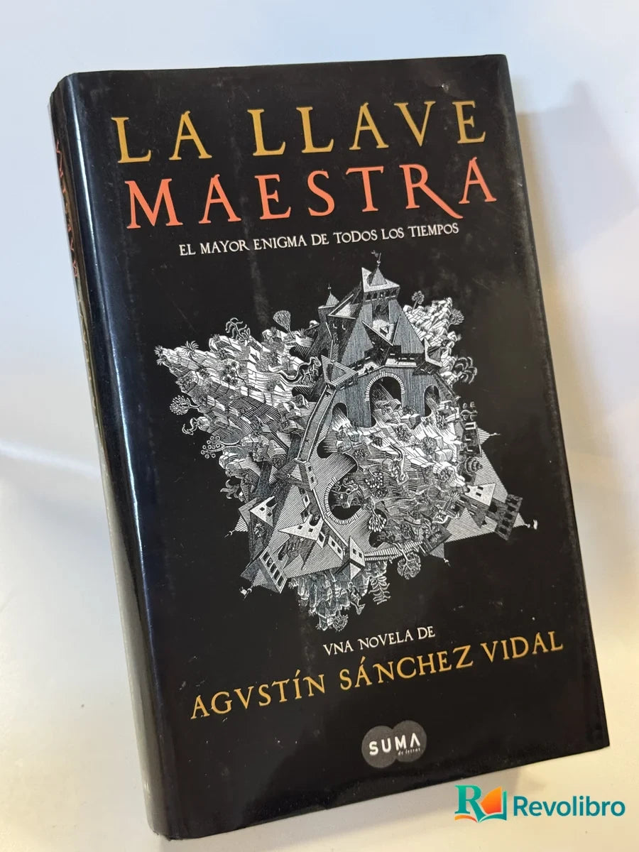 Portada de La Llave Maestra de Agustín Sánchez Vidal, libro de segunda mano
