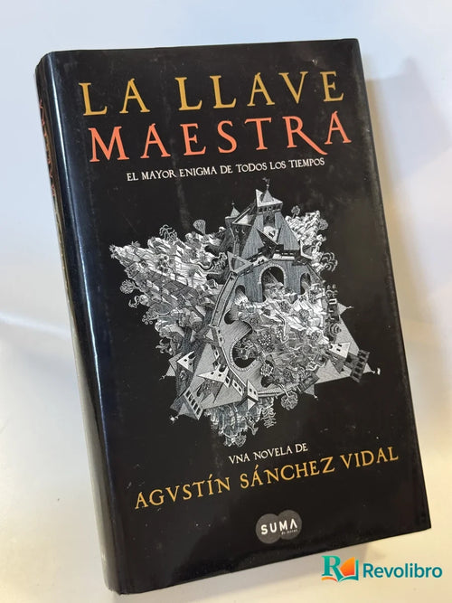 Portada de La Llave Maestra de Agustín Sánchez Vidal, libro de segunda mano