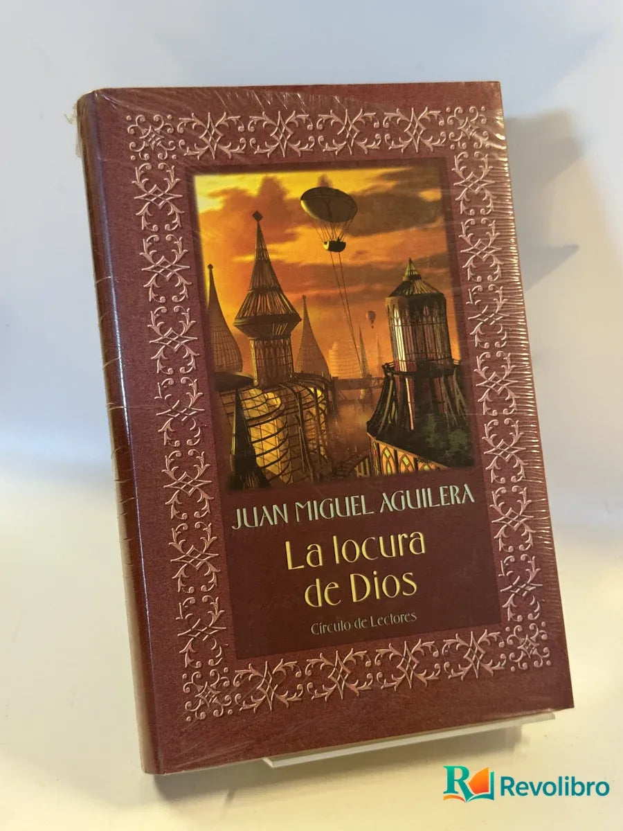 Portada de La locura de Dios de Juan Miguel Aguilera, libro de segunda mano
