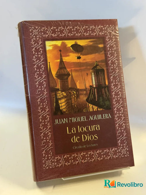 Portada de La locura de Dios de Juan Miguel Aguilera, libro de segunda mano