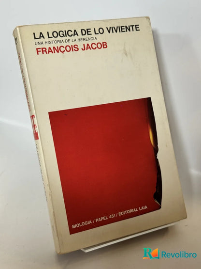 Portada de La Logica de lo Viviente de François Jacob, libro de segunda mano