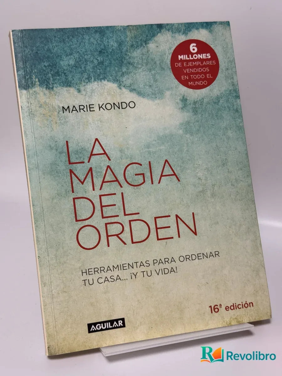 Portada de La Magia del Orden de Marie Kondo, libro de segunda mano