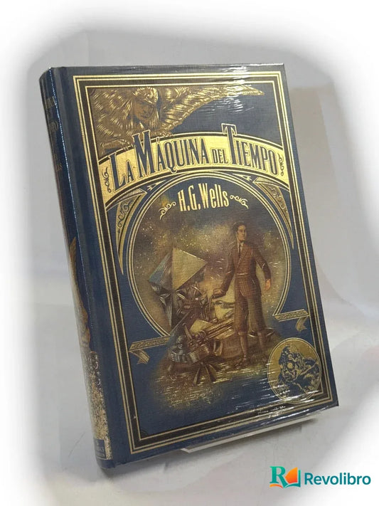 Portada de La máquina del tiempo de H. G. Wells, libro de segunda mano