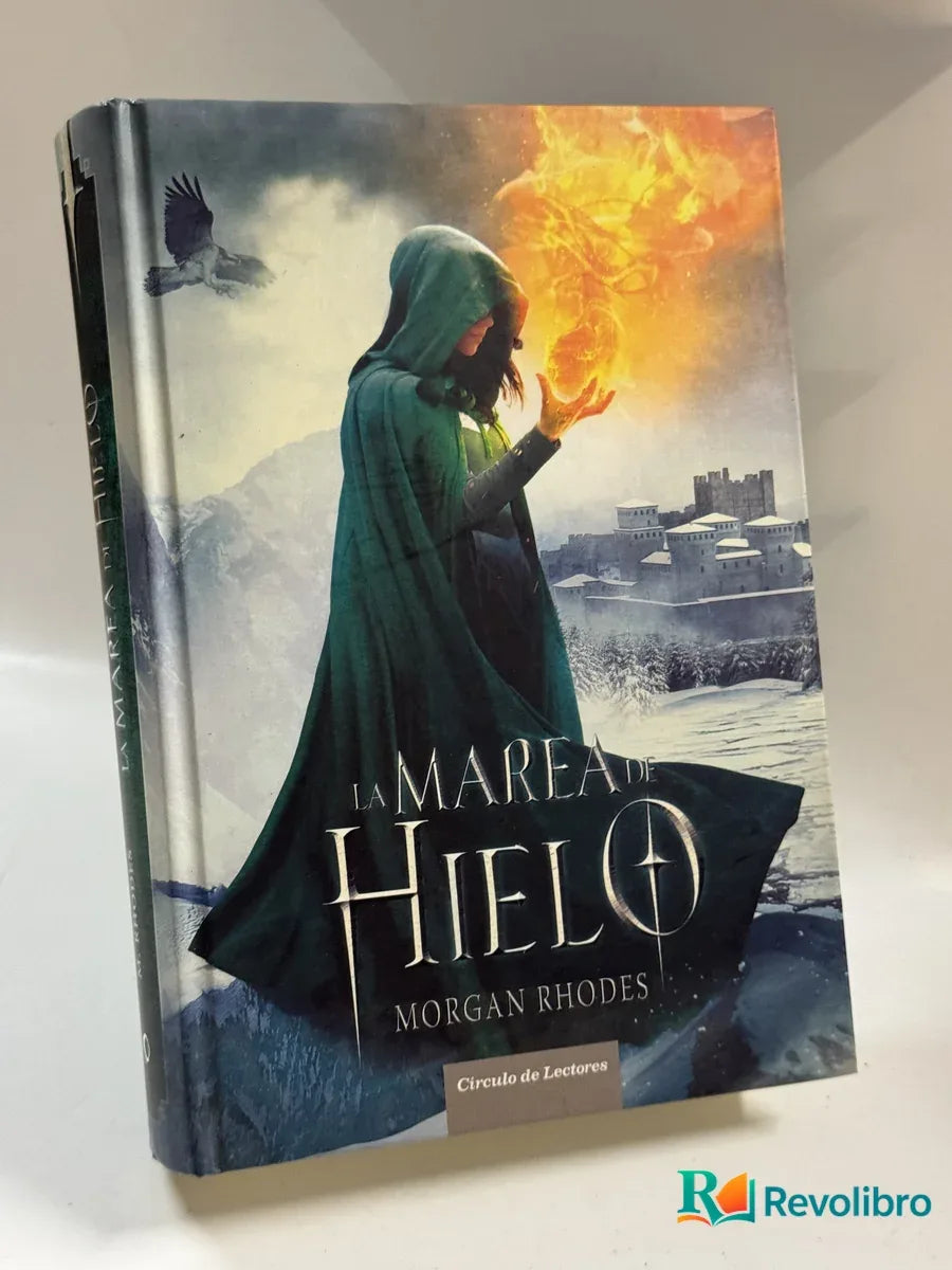 Portada de La marea de hielo de Morgan Rhodes, libro de segunda mano